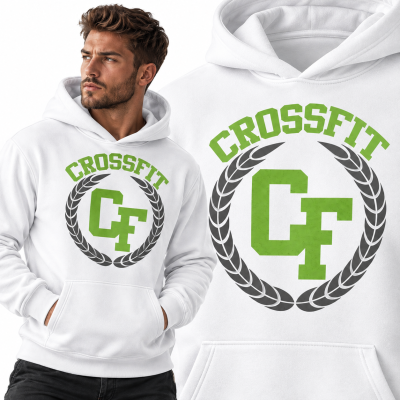 BLUZA Z KAPTUREM NA SIŁOWNIĘ CROSSFIT
